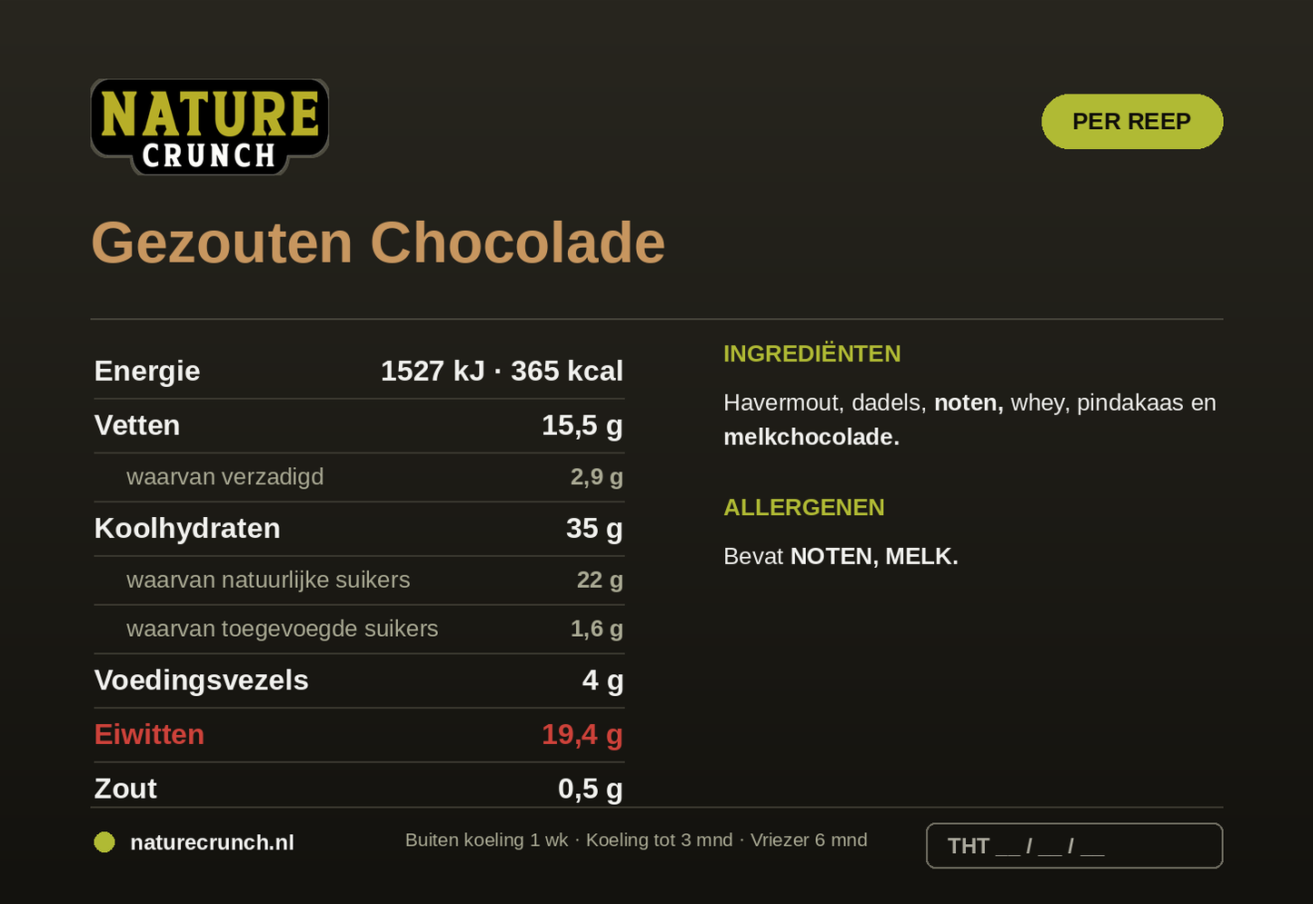 Gezouten chocolade